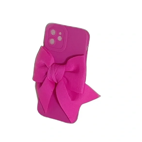 Pink Ribbon iPhone Silicone Case in iPhone 14 Plus,14 Pro Max,14 Pro & 13 Pro - Picture 6 of 7